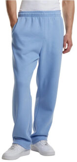 urban classics Heren fluffy joggingbroek Blauw - XXL