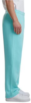 urban classics Heren fluffy joggingbroek Blauw - XXL