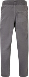urban classics Heren garment dyed zijsplitten joggingbroek - maat XL Grijs