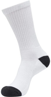 urban classics Heren gekleurde sportsokken (set van 5) Wit - 43-46