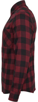 urban classics Heren geruit flannel shirt Zwart - XXL / XXXL