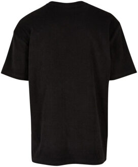 urban classics Heren handdoek t-shirt - maat L Zwart