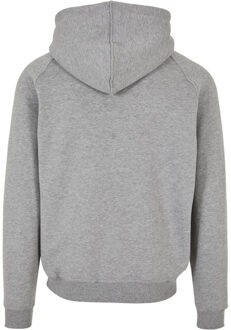 urban classics Heren hoodie met rits Grijs - XXXL