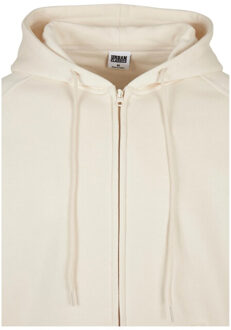 urban classics Heren hoodie met rits - maat XL Beige