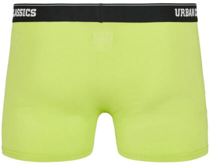 urban classics Heren island boxershorts (pack of 3) Grijs - 4XL