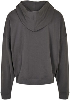 urban classics Heren-jas met capuchon en rits uit de jaren 90 Grijs - 4XL