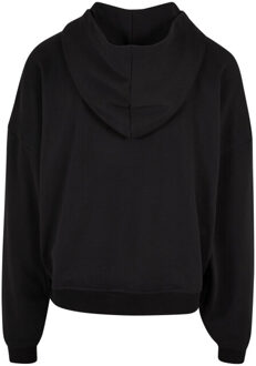 urban classics Heren-jas met capuchon en rits uit de jaren 90 - maat M Zwart