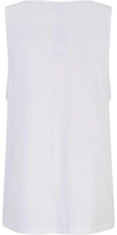urban classics Heren jersey large fit tanktop - maat S Wit