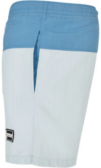 urban classics Heren kleurblok zwemshort - maat 4XL Blauw