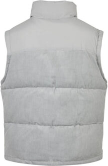 urban classics Heren koord gilet Grijs - XL