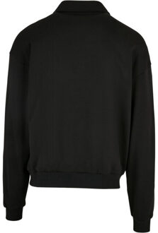 urban classics Heren kraag trui - maat 5XL Zwart