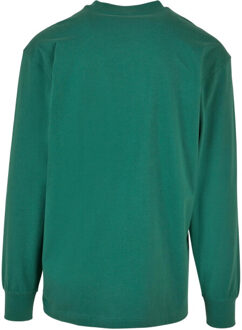 urban classics Heren lang t-shirt met lange mouwen - maat L Groen