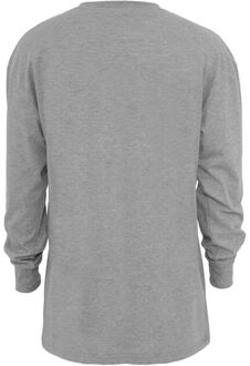 urban classics Heren lang t-shirt met lange mouwen - maat M Grijs