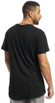 urban classics Heren lang t-shirt (set van 2) Zwart - XS