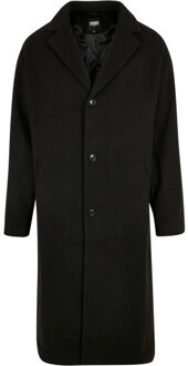 urban classics Heren lange jas - maat 5XL Zwart
