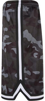 urban classics Heren mesh all-over print shorts Bruin/groen