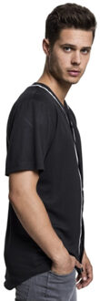 urban classics Heren mesh baseball jersey - maat XXL / XXXL Zwart