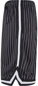 urban classics Heren mesh gestreepte shorts - maat L Zwart