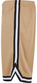 urban classics Heren mesh streep shorts Beige