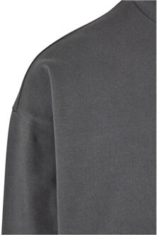 urban classics Heren organic crew neck boxy sweatshirt Grijs - M