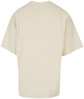 urban classics Heren oversized t-shirt Beige - L