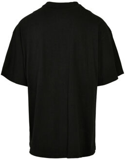 urban classics Heren oversized t-shirt - maat S Zwart