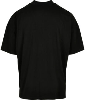 urban classics Heren oversized t-shirt met ronde hals Zwart - XL