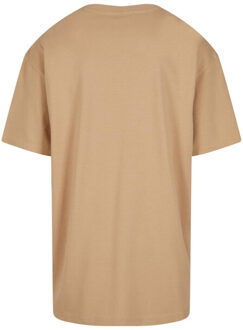 urban classics Heren oversized t-shirt (set van 2) Beige - L
