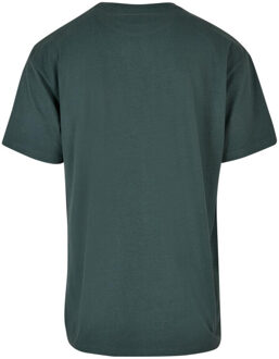 Urban Classics Heren oversized t-shirt (set van 2) Groen - 5XL