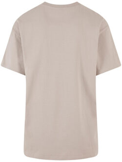 urban classics Heren oversized t-shirt (set van 2) - maat 5XL Taupe