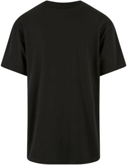 urban classics Heren oversized t-shirt (set van 2) - maat 5XL Zwart