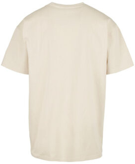 urban classics Heren oversized t-shirt (set van 2) - maat L Beige