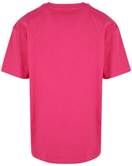 urban classics Heren oversized t-shirt (set van 2) - maat S Roze