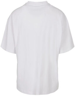 urban classics Heren oversized t-shirt Wit - S