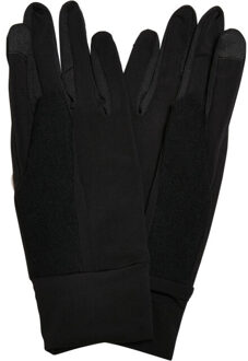 urban classics Heren performance brede manchet logo handschoenen - maat S / M Zwart