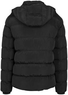 urban classics Heren pufferjas met capuchon - maat XL Zwart