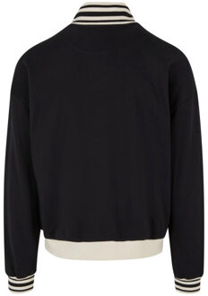 urban classics Heren retro track jacket - maat XL Zwart