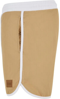 urban classics Heren retro zwemshort Wit - XL