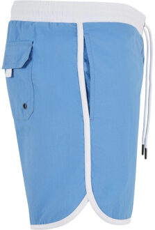 urban classics Heren retro zwemshort Wit - XXXL