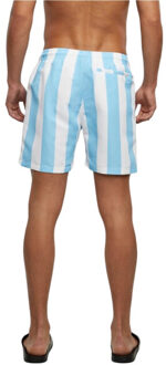 urban classics Heren streep zwemshort - maat 4XL Blauw