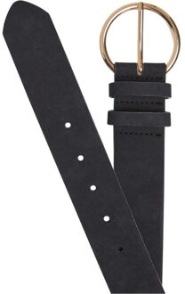 urban classics Heren synthetisch suède tailleriem Zwart - L / XL