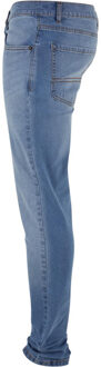 urban classics Heren tapered slim jeans - maat 28 Blauw