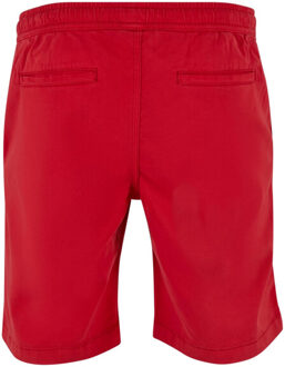 urban classics Heren twill stretch sweat shorts - maat L Roze