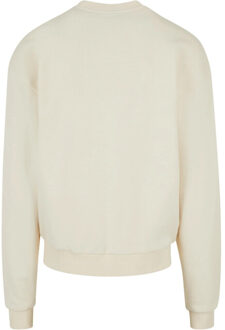 urban classics Heren ultra zware crew hals sweatshirt Beige - 4XL