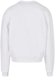 urban classics Heren ultra zware crew hals sweatshirt - maat XXXL Wit