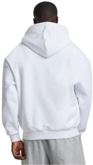 urban classics Heren ultra zware oversized hoodie Wit - XL