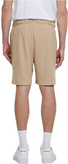 urban classics Heren wafel sweat shorts Beige