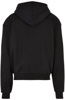 urban classics Heren zip ultra zwaargewicht hoodie - maat S Zwart