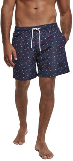 urban classics Heren zonnebril zwemshorts - maat XXL / XXXL Blauw