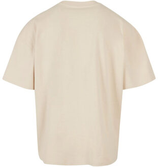 Urban Classics Heren zwaar katoen oversized t-shirt - maat XXL / XXXL Beige